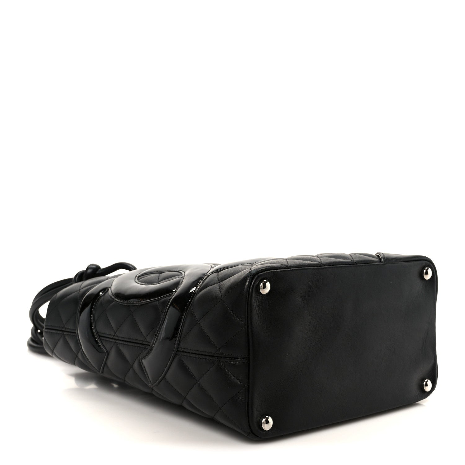 Chanel Calfskin Quilted Medium Cambon Tote Black 4 of 10