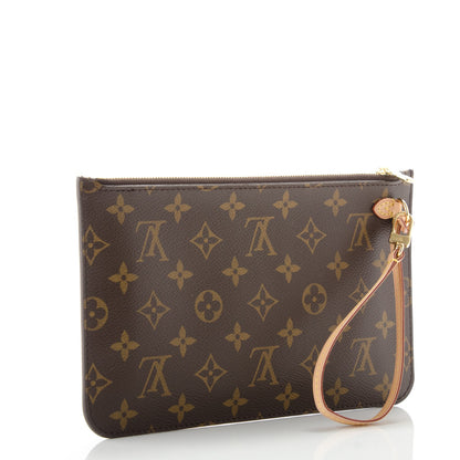 Louis Vuitton Monogram Neverfull MM GM Pochette 3 of 8