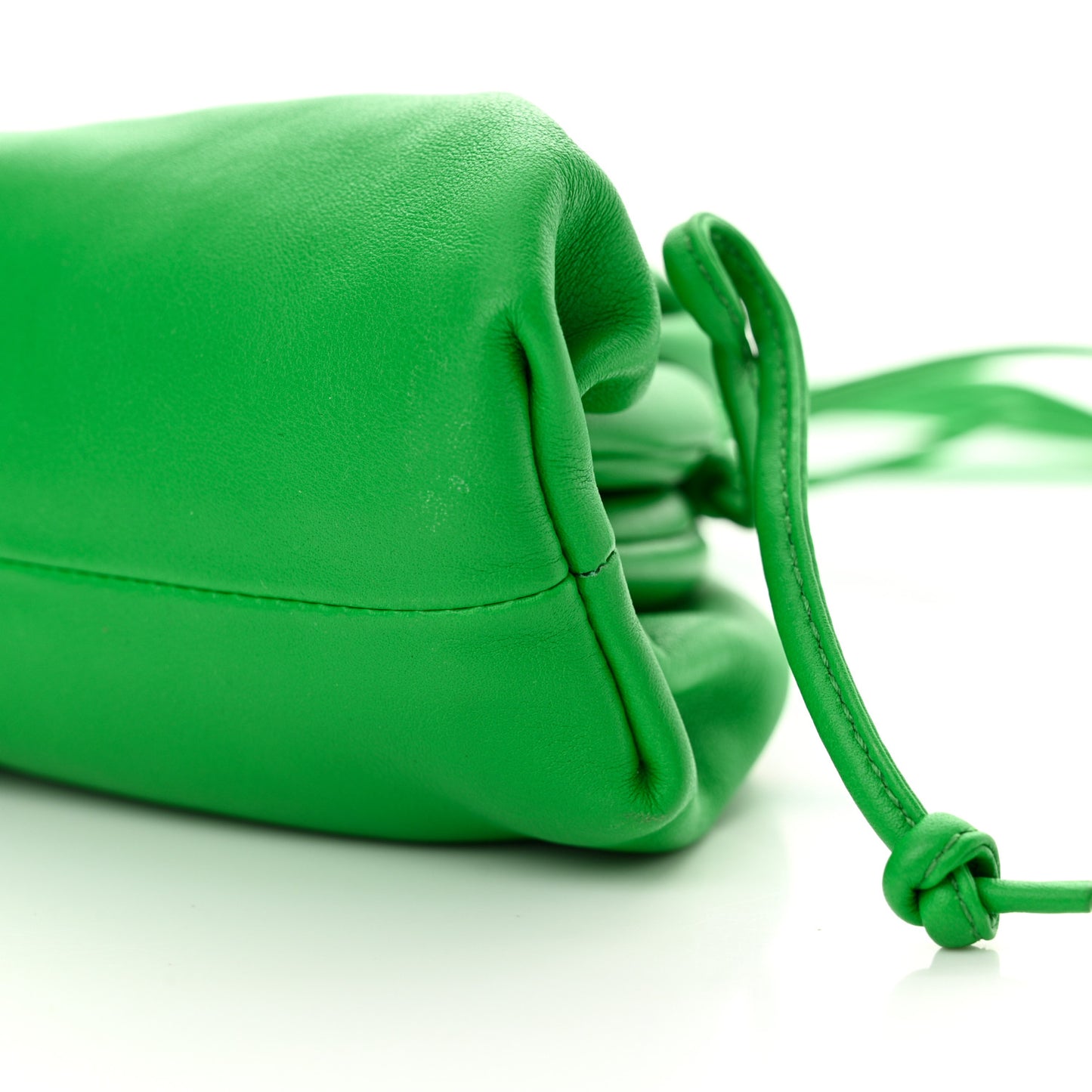 Butter Calfskin The Mini Pouch Parakeet