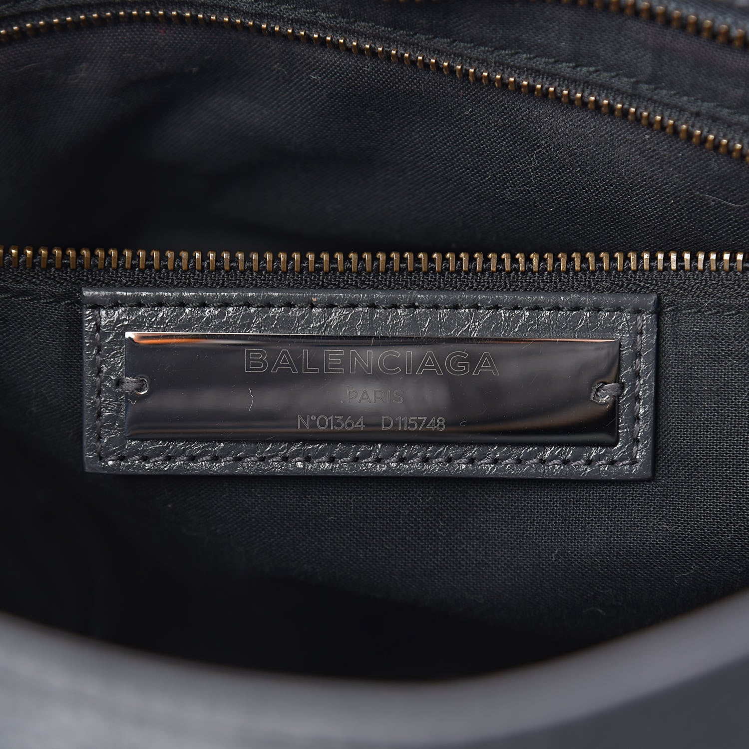 Balenciaga Agneau Classic Hardware City Gris Fossile 6 of 14