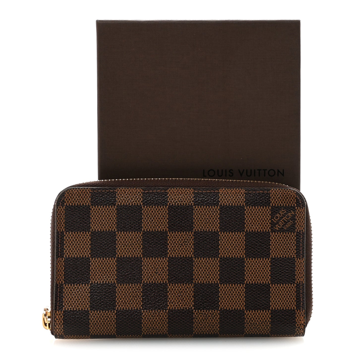 Damier Ebene Zippy Compact Wallet