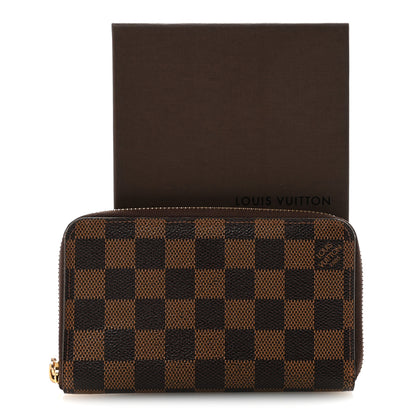 Louis Vuitton Damier Ebene Zippy Compact Wallet 7 of 7