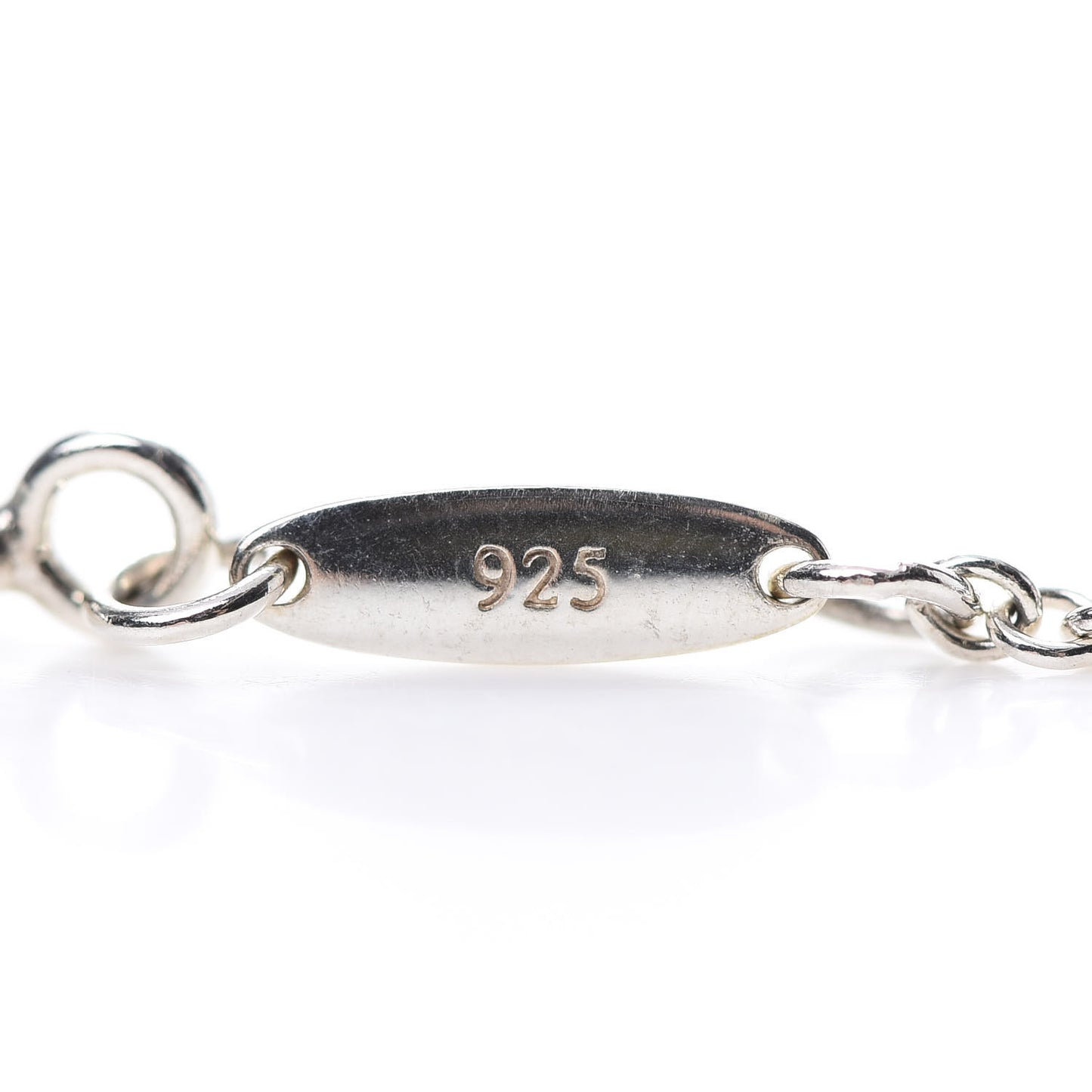 Sterling Silver Elsa Peretti Letter B Pendant Necklace