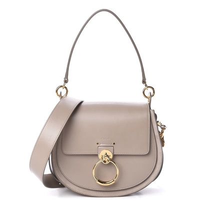 Chloe Calfskin Large Tess Bag Motty Grey 1 of 10