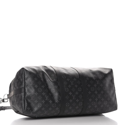 Louis Vuitton Monogram Eclipse Keepall Bandouliere 55 3 of 13