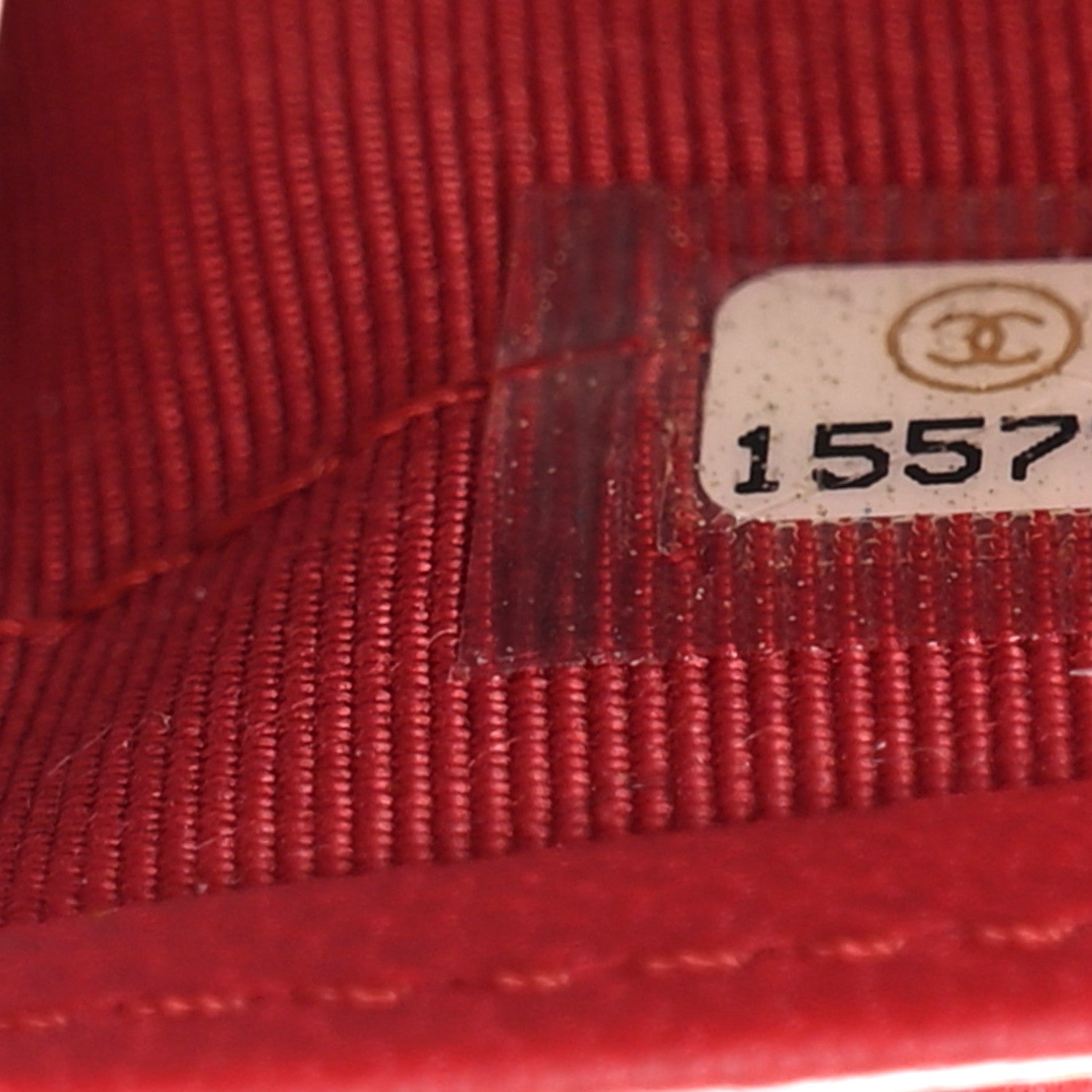 Chanel Lambskin Quilted CC French Wallet Red 9 of 12