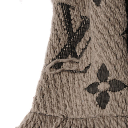 Louis Vuitton Wool Silk Logomania Scarf Verone 5 of 5