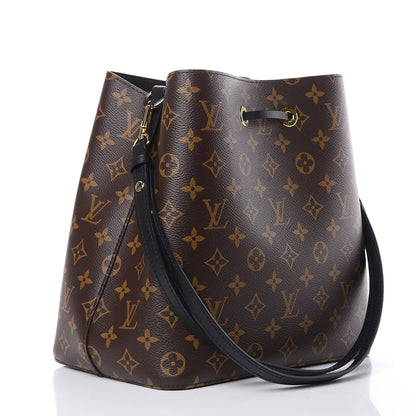 Louis Vuitton Monogram Neonoe MM Black 3 of 8
