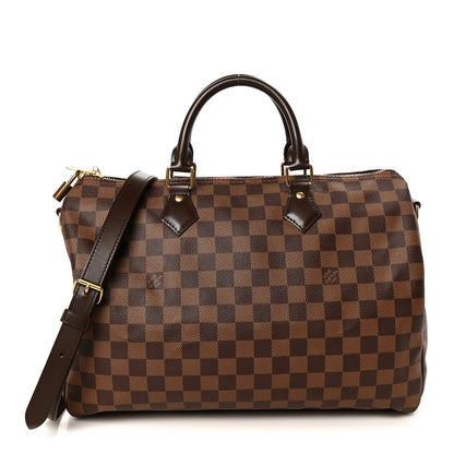 Louis Vuitton Damier Ebene Speedy Bandouliere 35 1 of 12