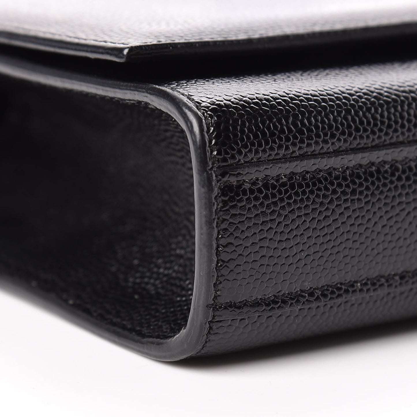 Grain De Poudre Monogram Cassandre Clutch Black