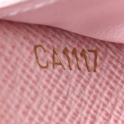 Louis Vuitton Monogram Clemence Wallet Rose Ballerine 7 of 10
