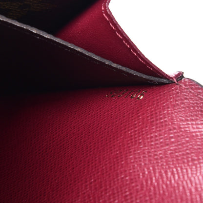 Louis Vuitton Monogram Emilie Wallet Fuchsia 7 of 8