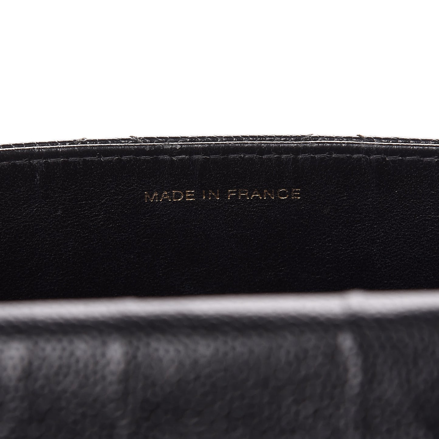 Caviar Quilted Flap Shoulder Bag Black