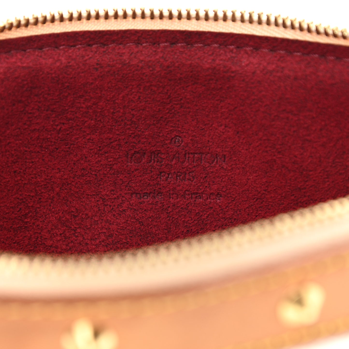 Monogram Multicolor Pochette Accessories White