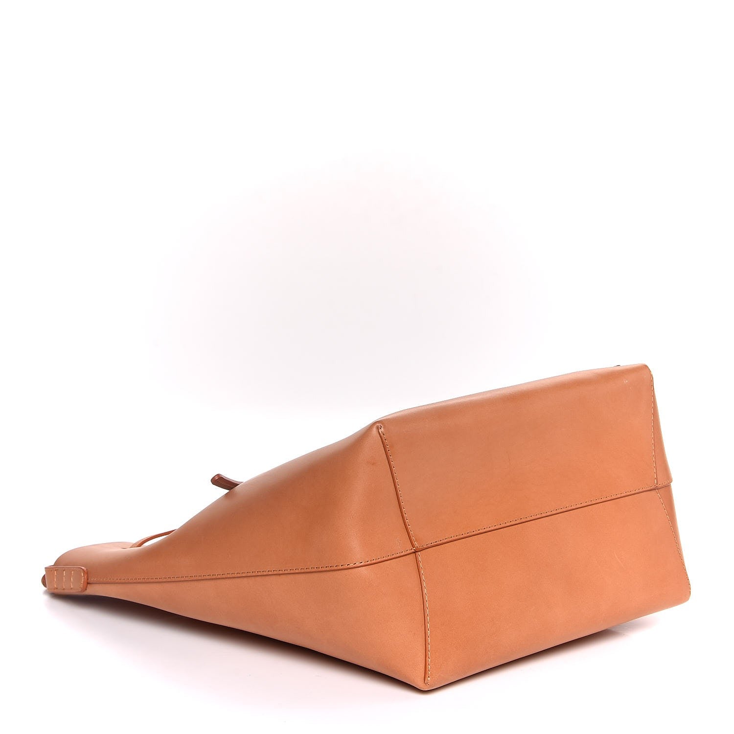Mansur Gavriel Vegetable Tanned Calfskin Bucket Bag Cammello Sun 4 of 8