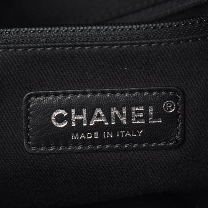 Chanel Canvas Large Deauville Backpack Charcoal 8 of 11