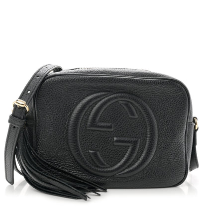 Gucci Pebbled Calfskin Small Soho Disco Bag Black 1 of 10