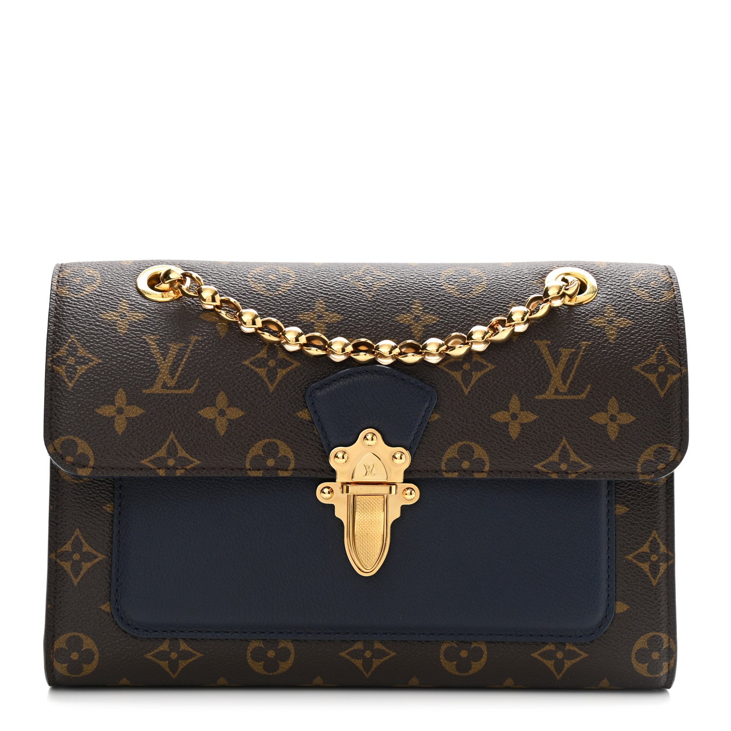 Louis Vuitton Monogram Victoire Blue Marine 1 of 10