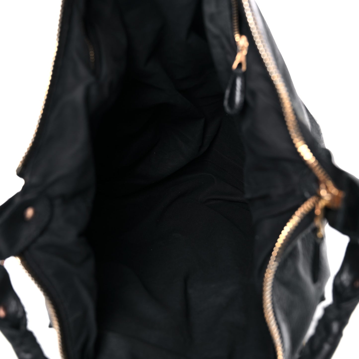 Chevre Giant 21 Gold Hardware Day Hobo Black
