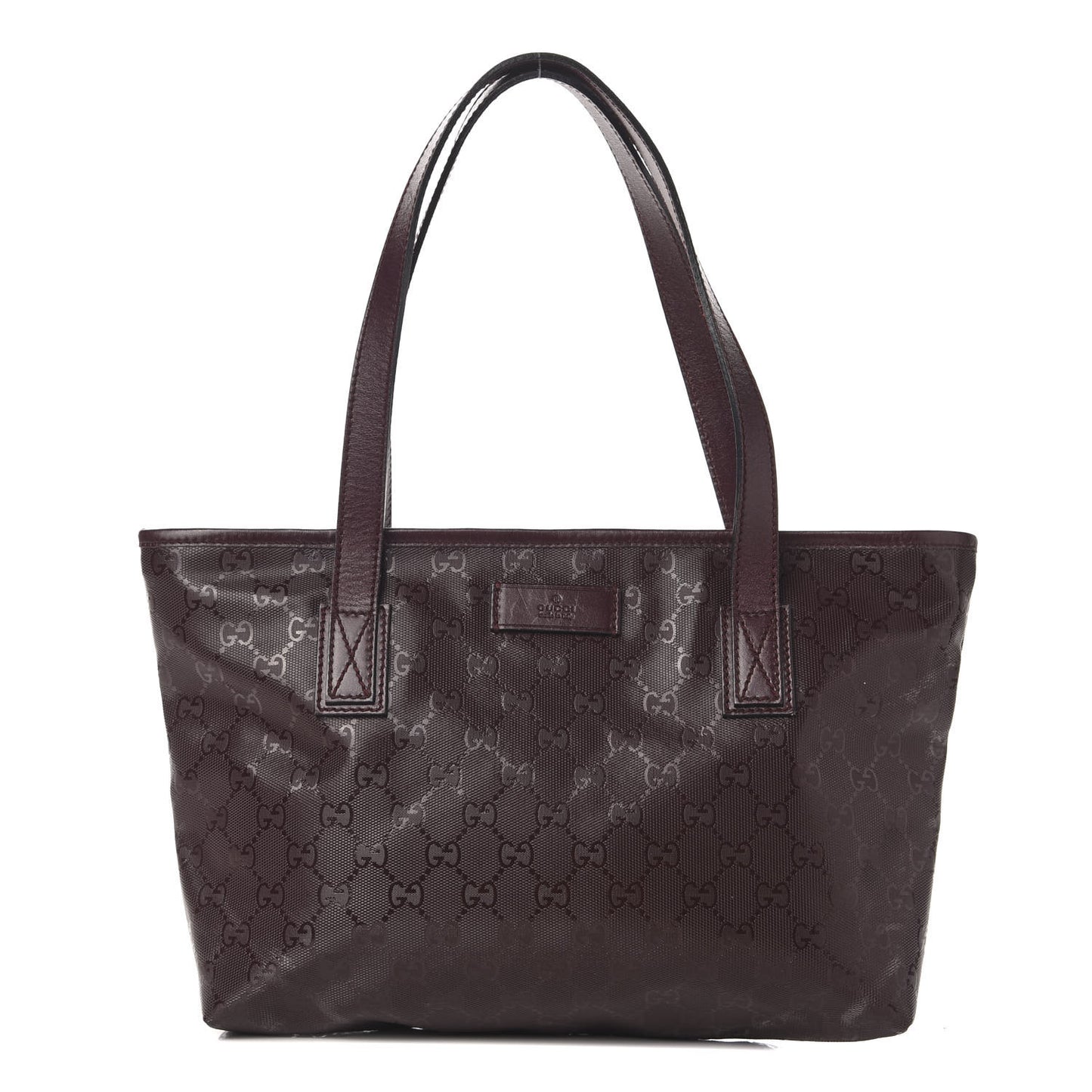 Imprime Monogram Small Joy Tote Bordeaux
