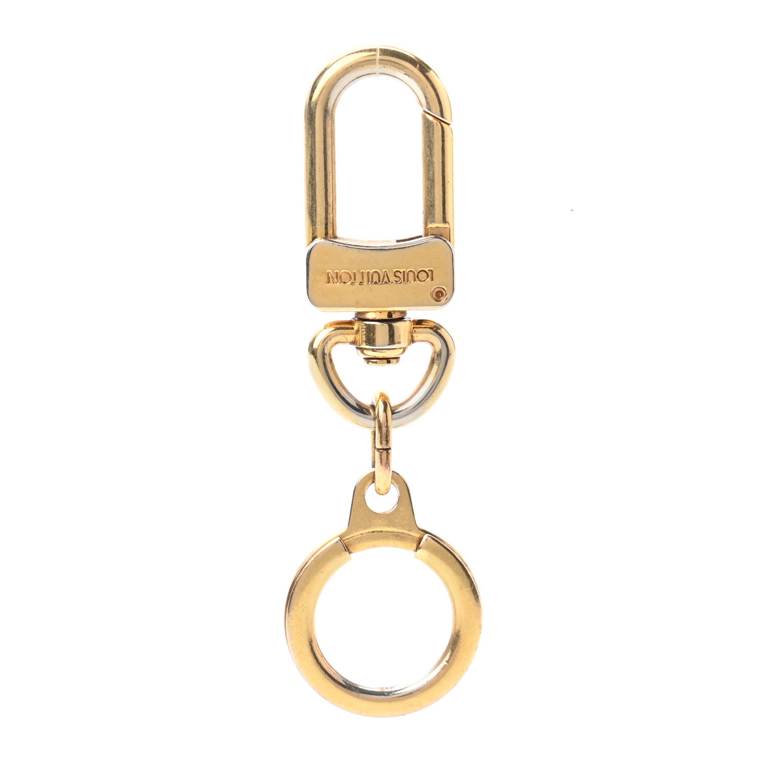 Louis Vuitton Pochette Extender Key Ring Gold 1 of 3