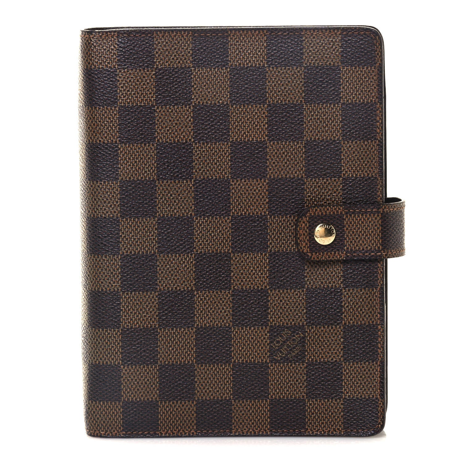 Louis Vuitton Damier Ebene Medium Ring Agenda Cover 1 of 8