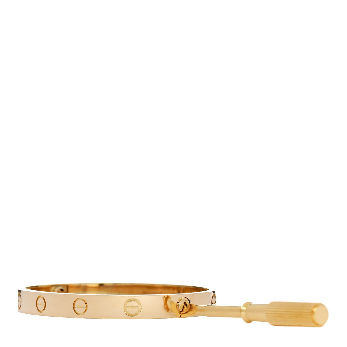 18K Yellow Gold Love Bracelet 16
