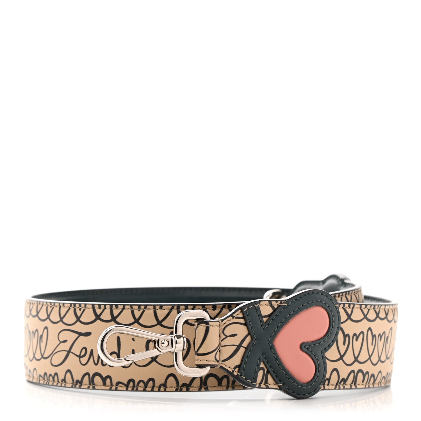 Calfskin Open Your Heart Strap You Amido Amazzonia Multicolor