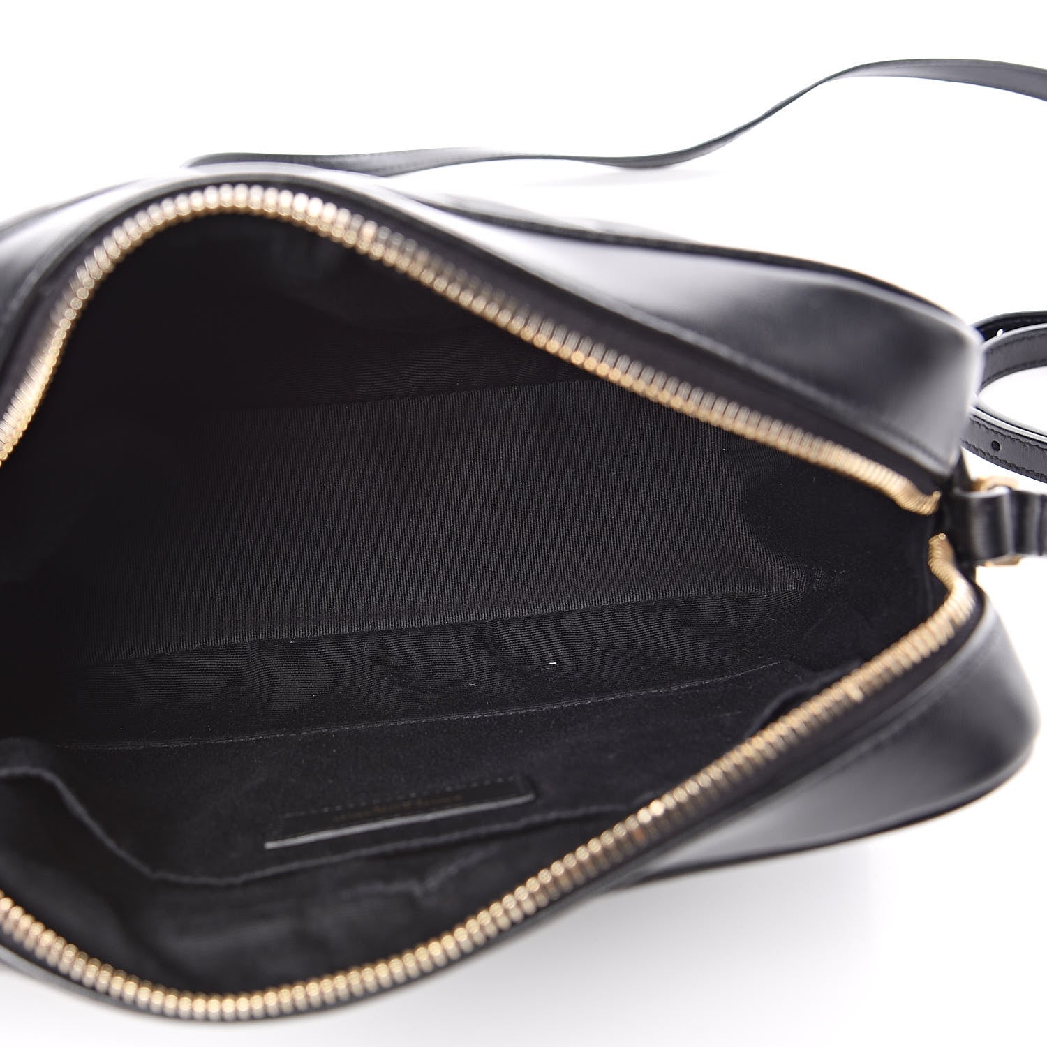 Saint Laurent Calfskin Matelasse Monogram Lou Camera Bag Black 5 of 11