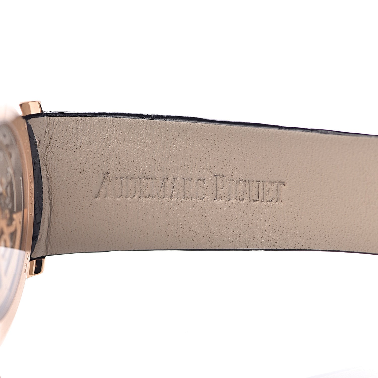 Audemars Piguet 18K Rose Gold Alligator 41mm Jules Audemars Automatic Watch 15180OR.OO.A102CR.01 6 of 9