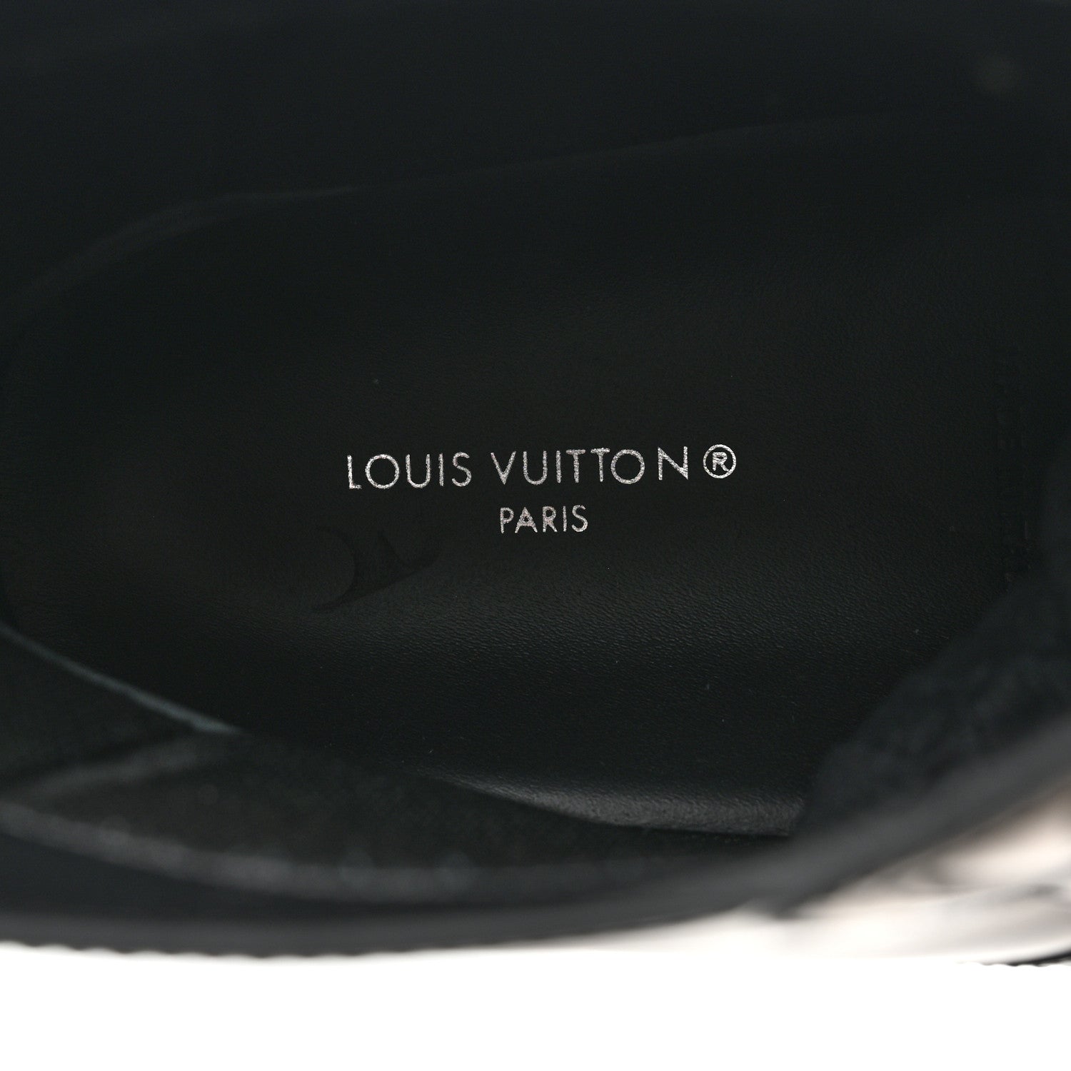 Louis Vuitton Calfskin Polar Flat Ankle Boots 37 Black 7 of 8