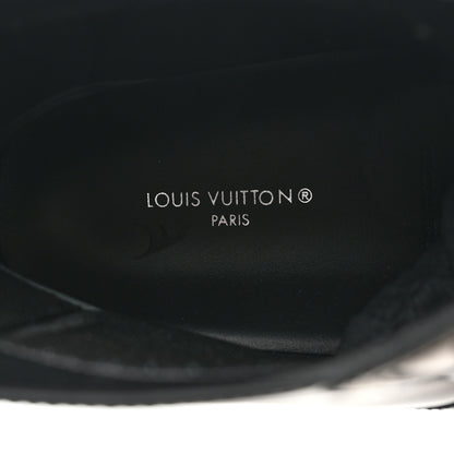 Louis Vuitton Calfskin Polar Flat Ankle Boots 37 Black 7 of 8