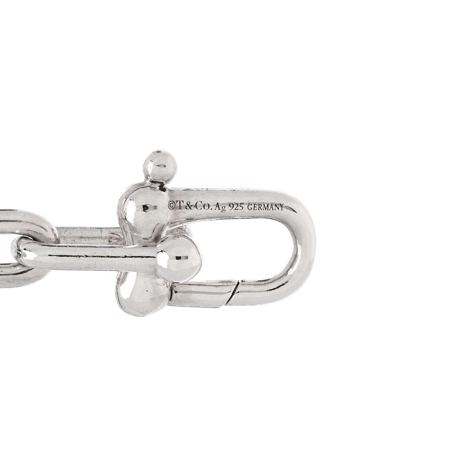 Tiffany Sterling Silver Small HardWear Link Bracelet 3 of 4