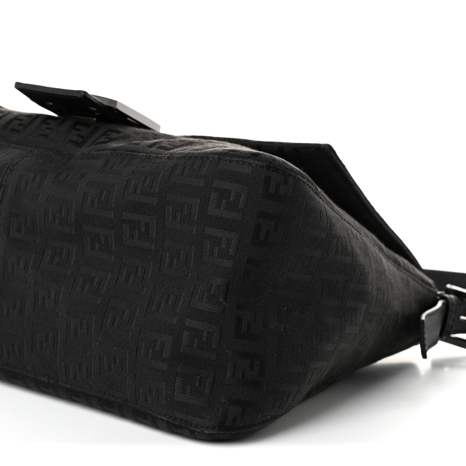 Fendi Zucchino Mama Baguette Black 10 of 10