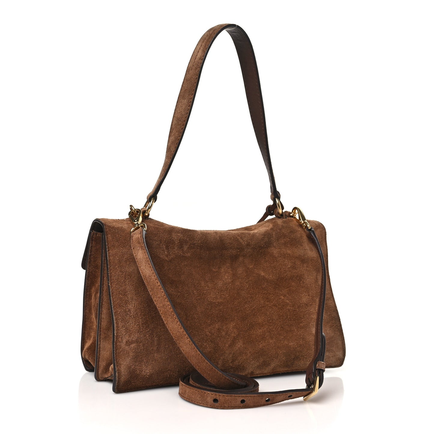 Camoscio Medium Soft Sound Shoulder Bag Cacao