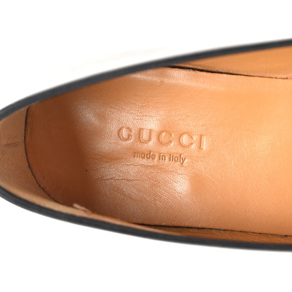 Gucci Calfskin Womens Jordaan Loafers 38 Black 7 of 12