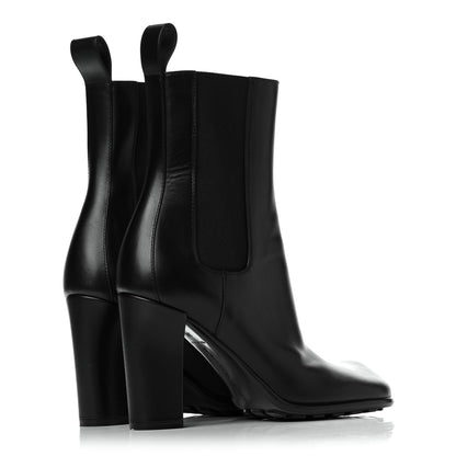 Bottega Veneta Calfskin Storm Chelsea Boots 38 Black 4 of 11