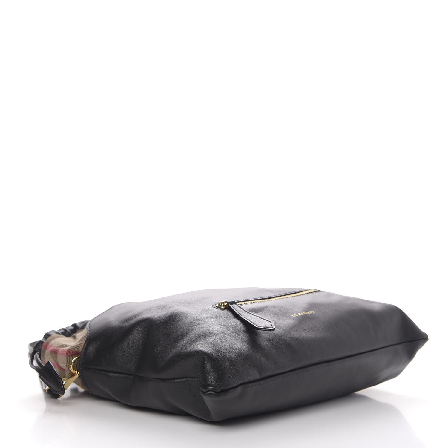 Burberry Calfskin House Check Big Crush Black 4 of 10