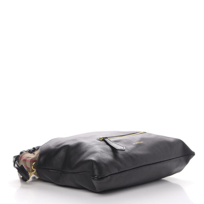 Burberry Calfskin House Check Big Crush Black 4 of 10