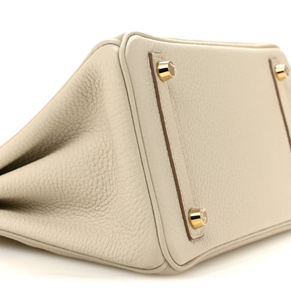 Hermes Togo Birkin 25 Beton 9 of 12