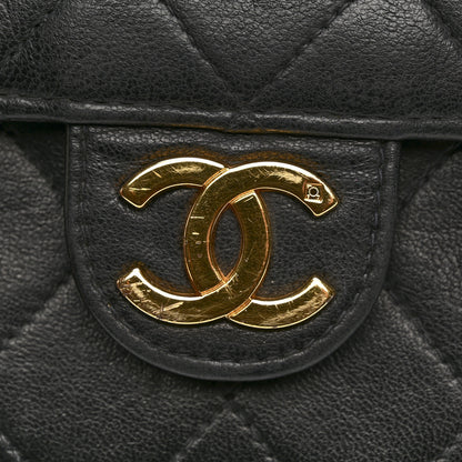 Chanel Lambskin Quilted Small Single Flap Bag Black 12 of 13
