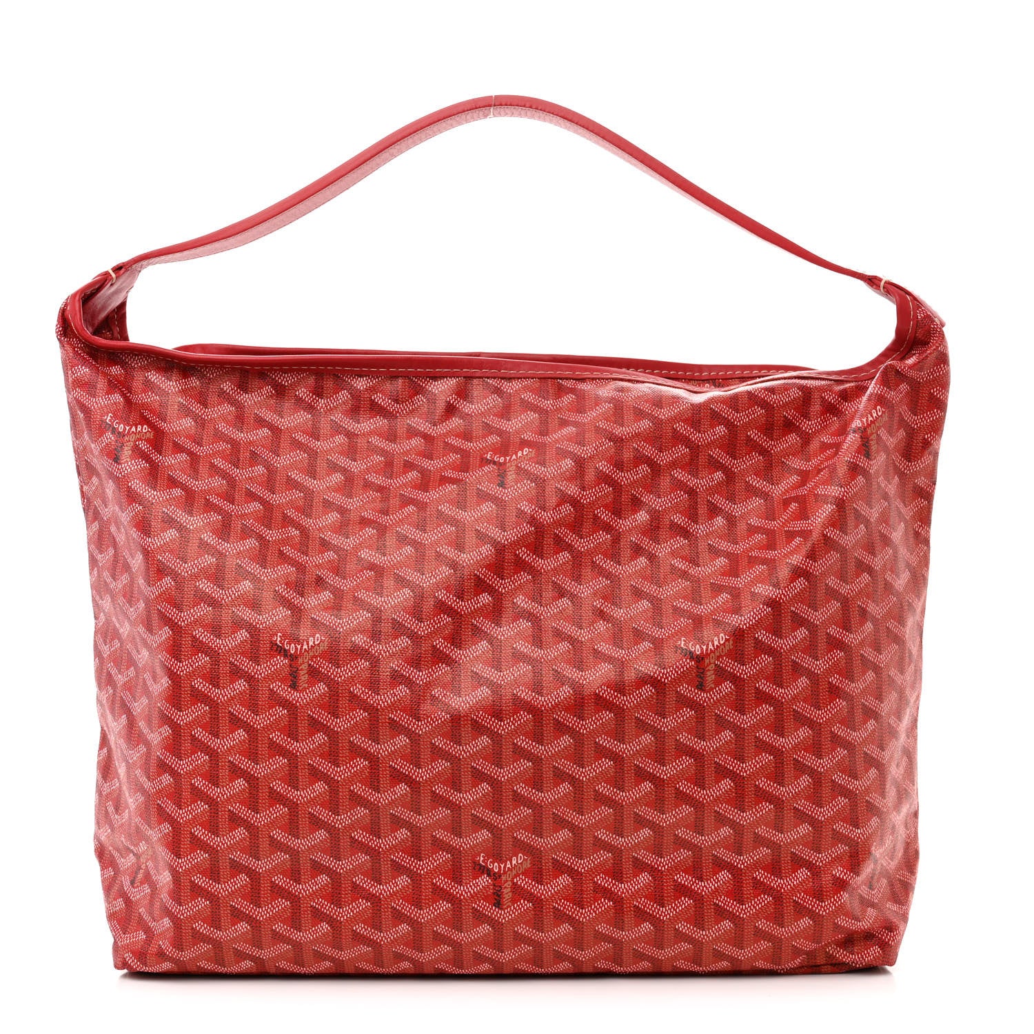 Goyard Goyardine Fidji Zip Hobo Red 1 of 10