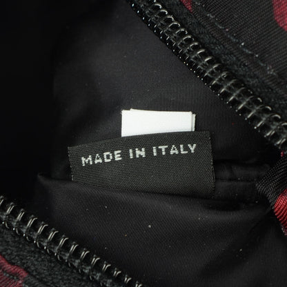 Prada Tessuto Nylon Camouflage Print Flat Messenger Bag Bordeaux 7 of 10