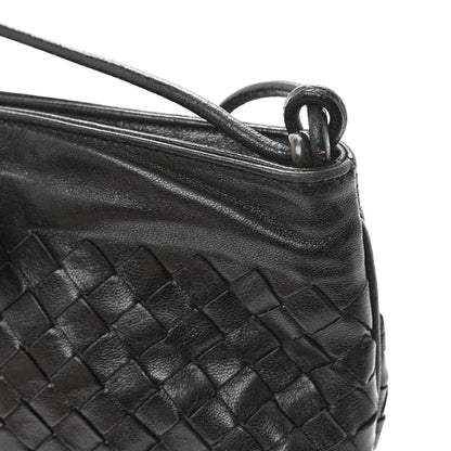 Bottega Veneta Nappa Intrecciato Mini Shoulder Bag Black 12 of 13