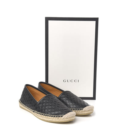 Gucci Microguccissima Signature Espadrilles 37.5 Black 9 of 9