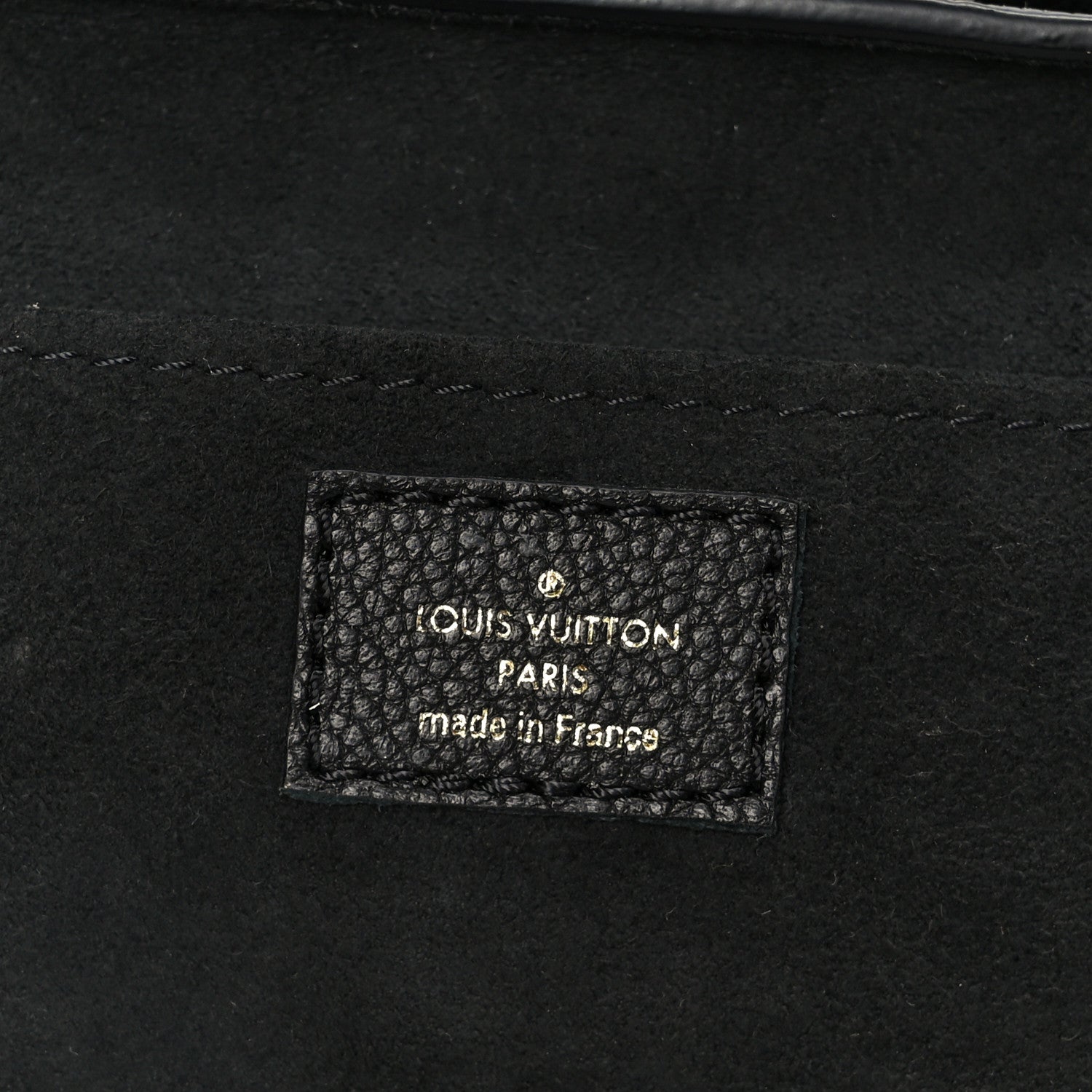 Louis Vuitton Empreinte Monogram Giant Petit Sac Plat Black 6 of 11