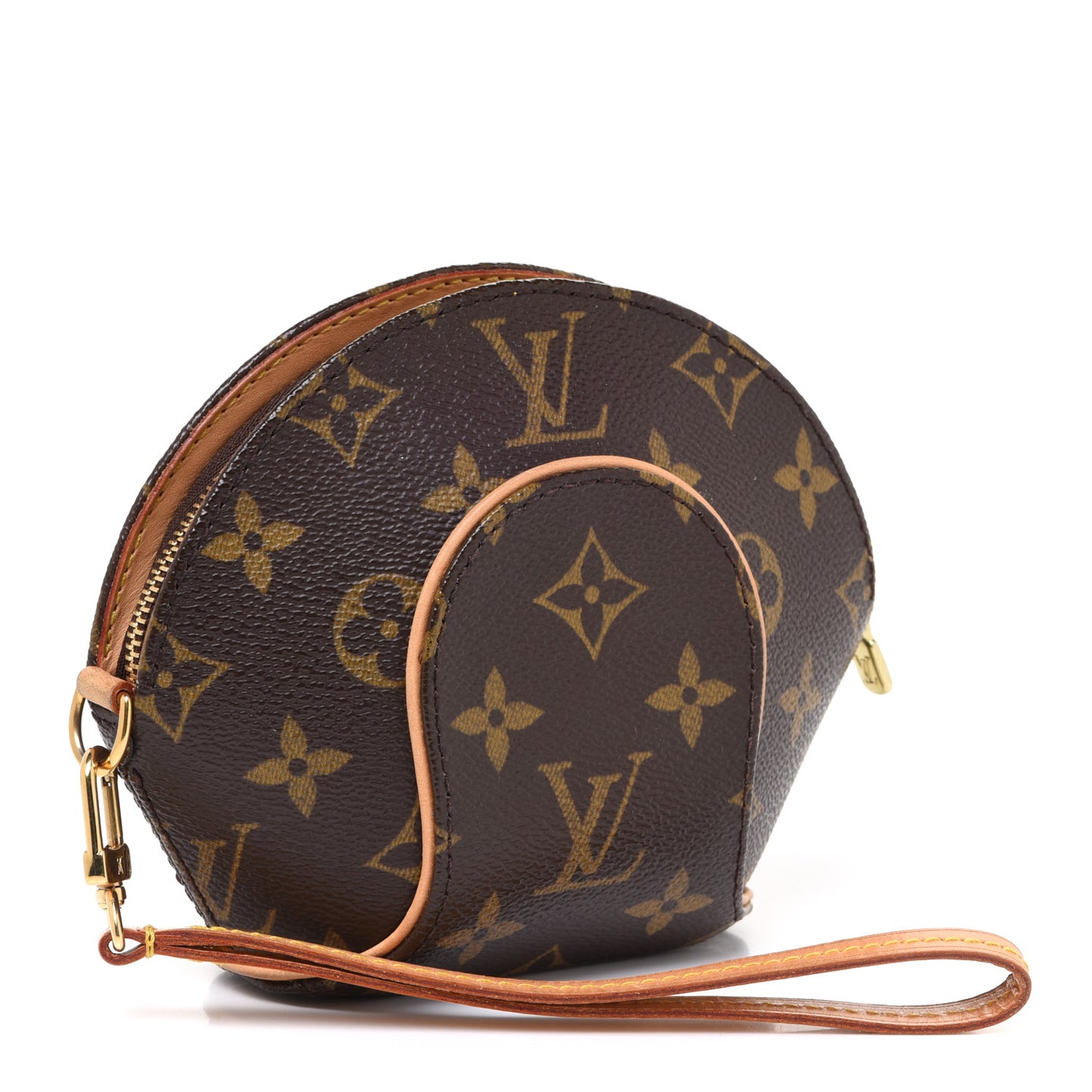 Monogram Mini Ellipse Wristlet Clutch
