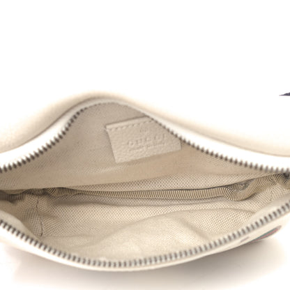 Gucci Grained Calfskin Small Logo Belt Bag White 4 of 4