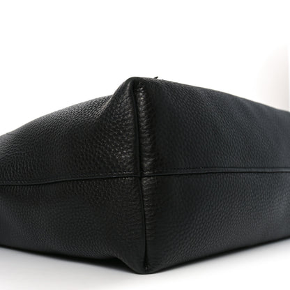 Prada Vitello Daino Shopping Tote Black 8 of 9
