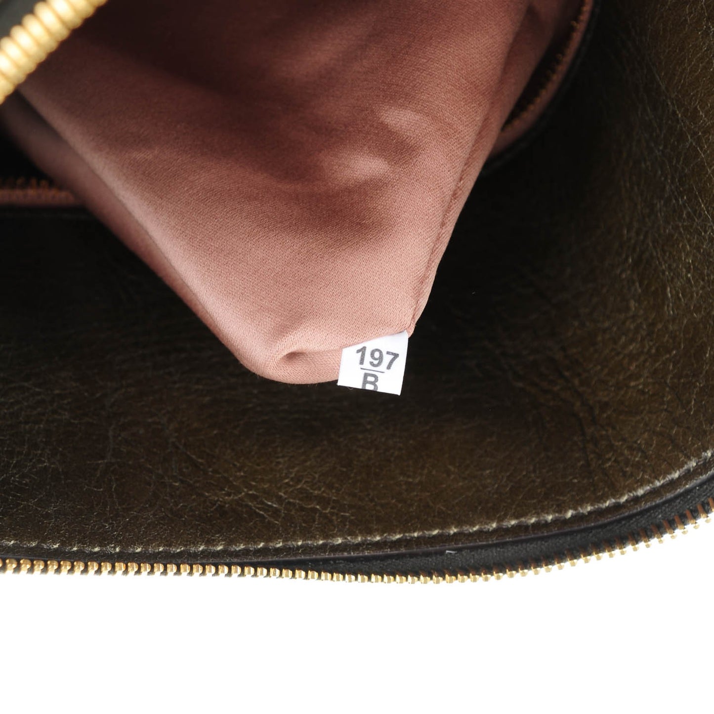 Vitello Lux Medium Bow Bag Militare
